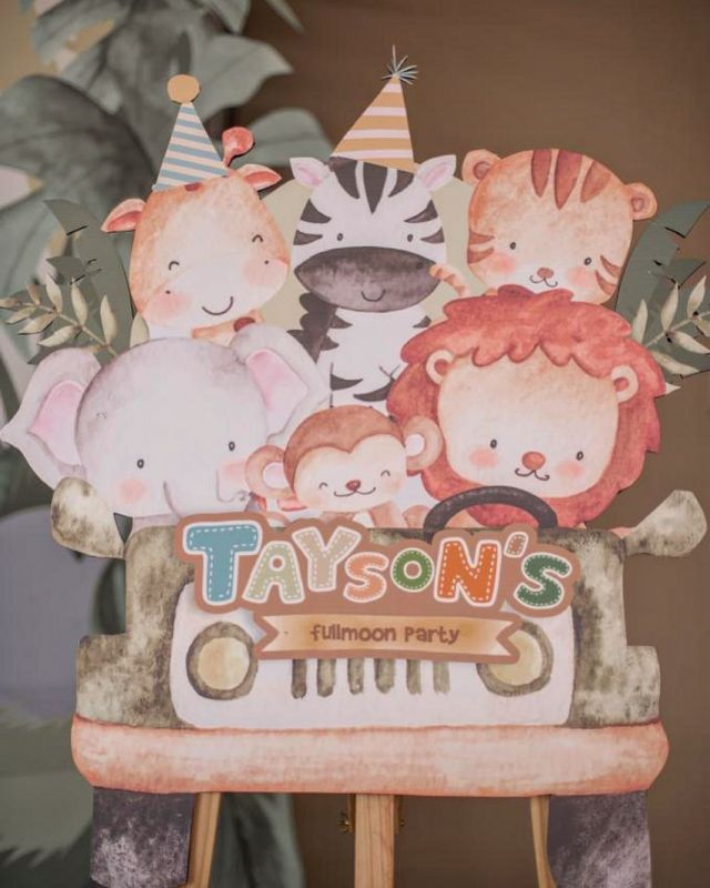 #LaMemoria #Safari #BabyFullMoon #100Days #BabyParty #Milestone #Newborn #EventPlanner #EventPlannerKL #EventPlannerMY #PartyPlanner #PartyPlannerKL #PartyPlannerMY