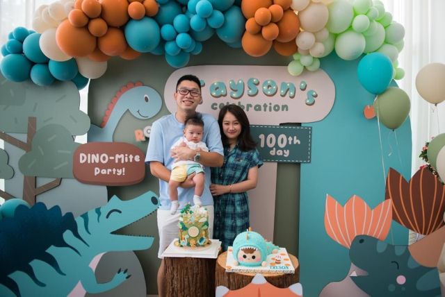 It's T-Rexcellent to be 100 days old! Thank you, mummy & daddy, for celebrating with @la_memoria! We hope you had a rawr-some time! 🦖🎉#LaMemoria #100Days #Celebration #KidsParty #PartyPlanner #PartyPlannerKL #PartyPlannerMY #EventPlanner #EventPlannerKL #EventPlannerMY