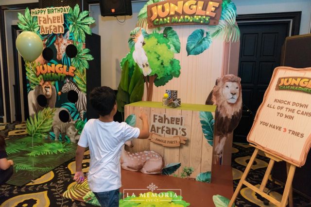 It's a jungle out there and you're going to have a wild time, especially with all these exciting customed activities! ✨🙌🏻Have all these and more at your next event, contact @la_memoria today. Link in bio.#LaMemoria #BirthdayParty #KidsParty #FirstBirthday #Safari #WildOne #GameBooth #PartyPlanner #PartyPlannerKL #PartyPlannerMY #EventPlanner #EventPlannerKL #EventPlannerMY